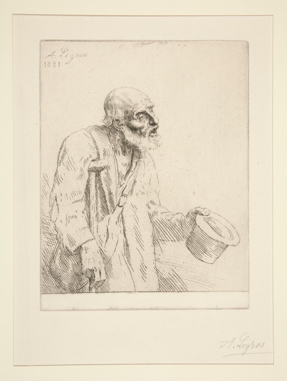 Le mendiant - Alphonse Legros
