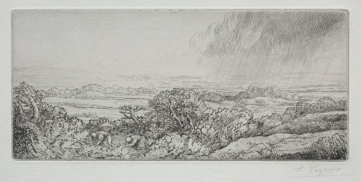Les Ramasseurs de champignons - Alphonse Legros