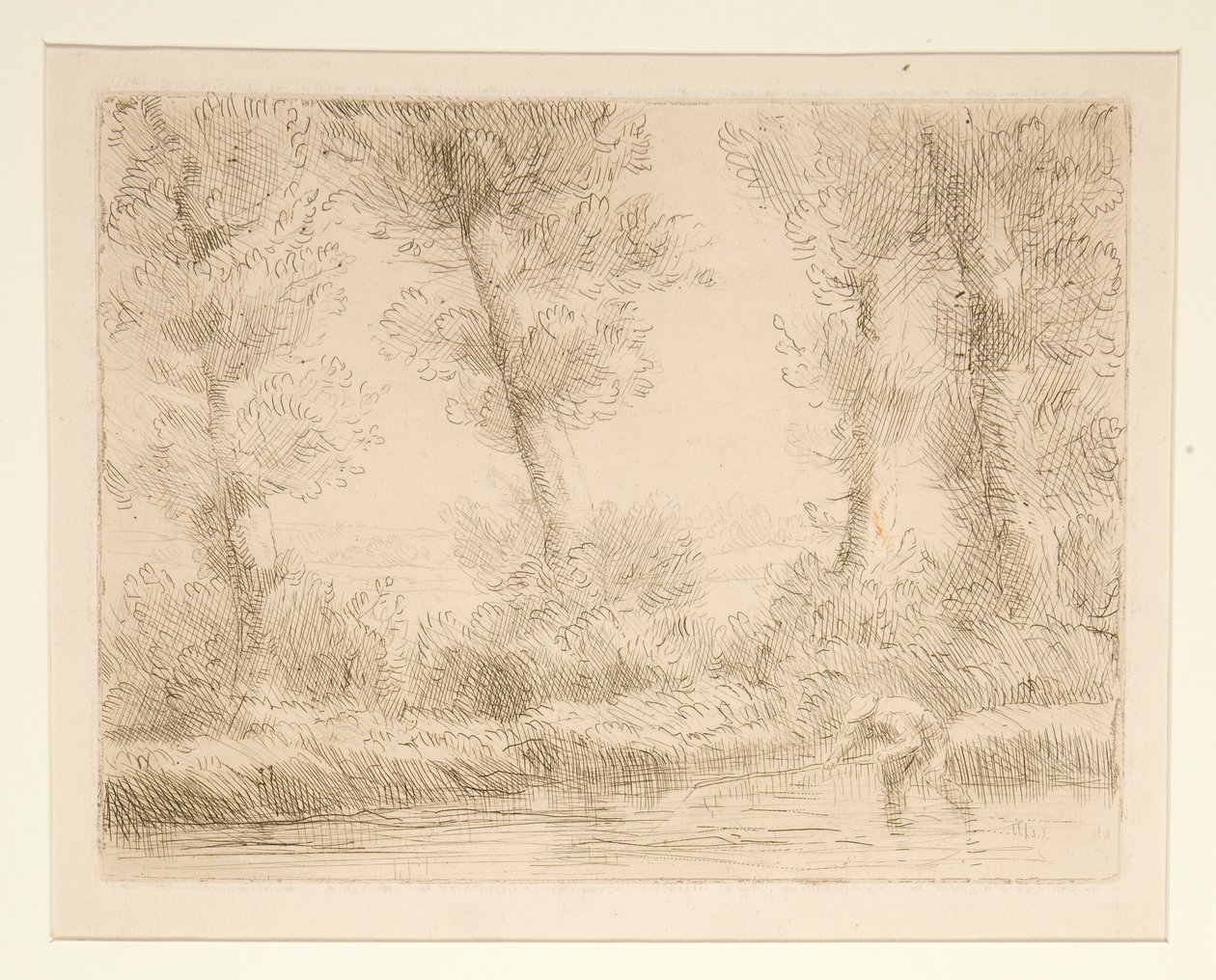 Les bords de la Liane - Alphonse Legros