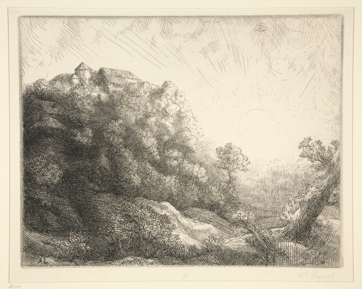 Lever du Soleil - Alphonse Legros