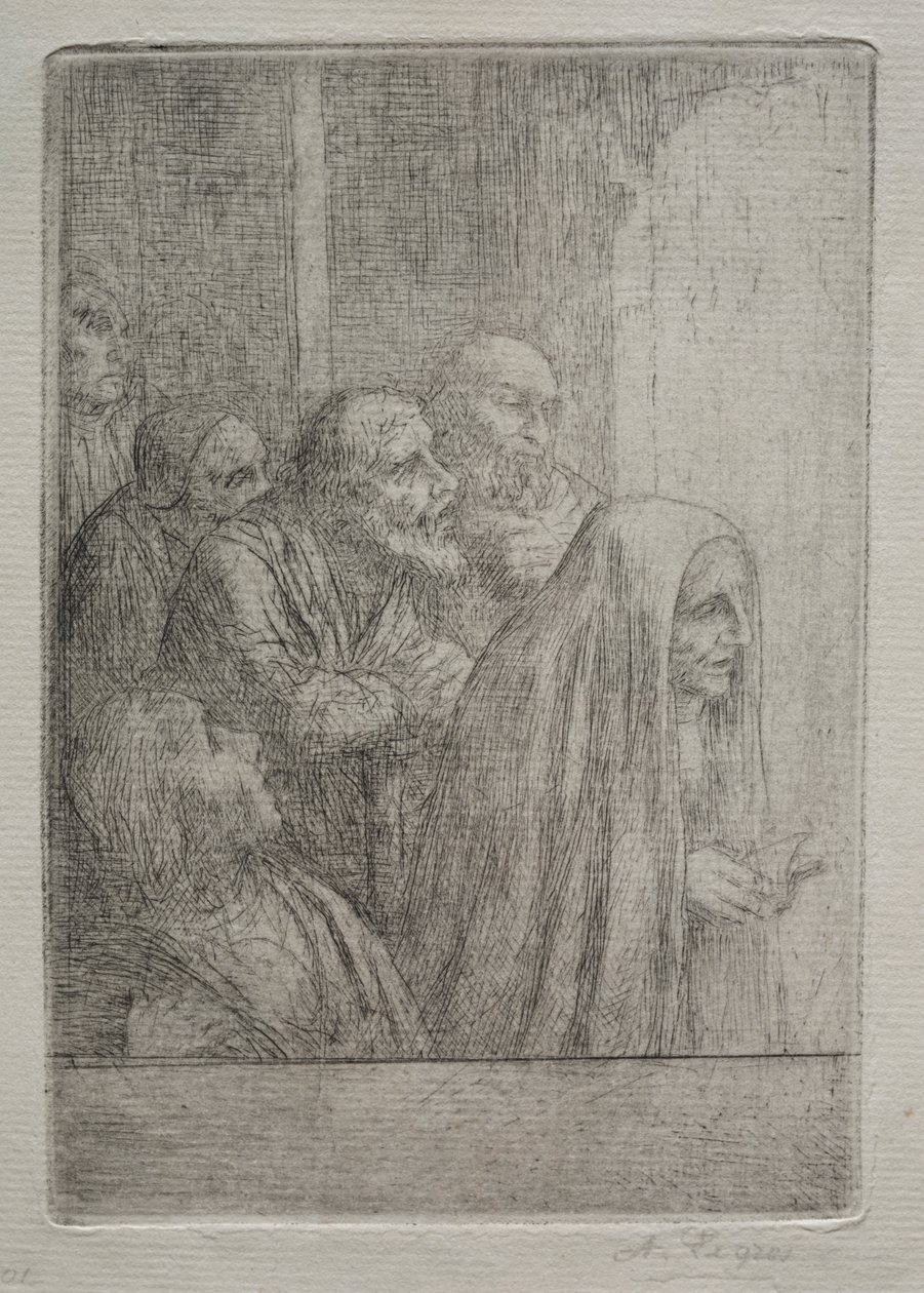 La Messe de Minuit - Alphonse Legros