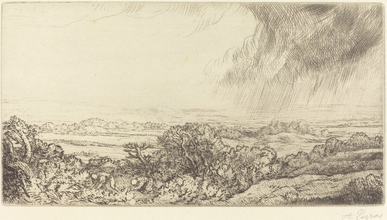 Les ramasseurs de champignons - Alphonse Legros