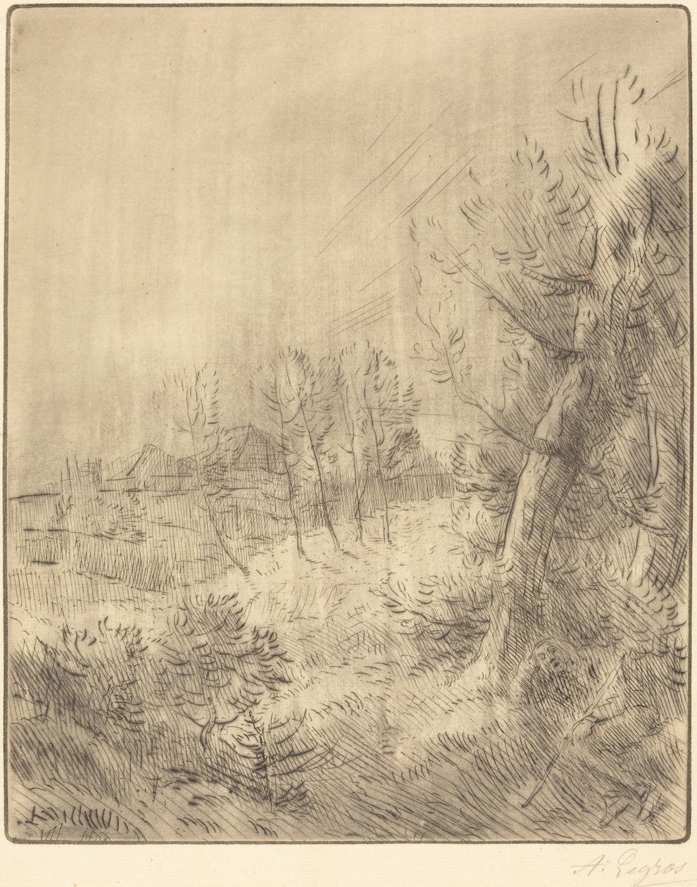 Ville vieille - Alphonse Legros