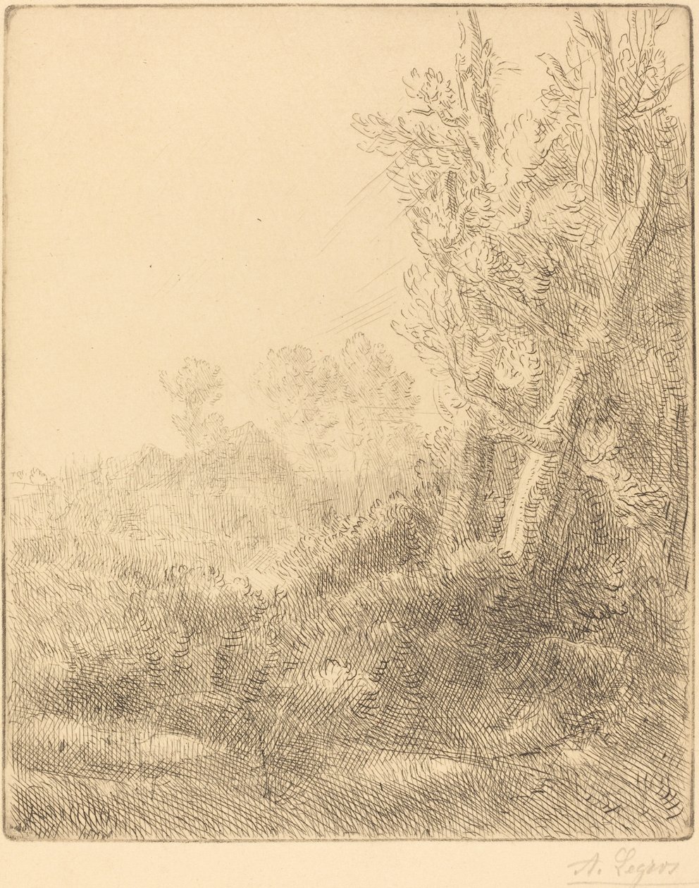 Vieux Village - Alphonse Legros