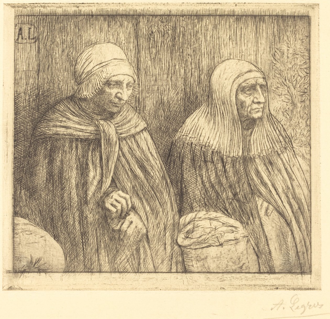 Paysannes - Alphonse Legros