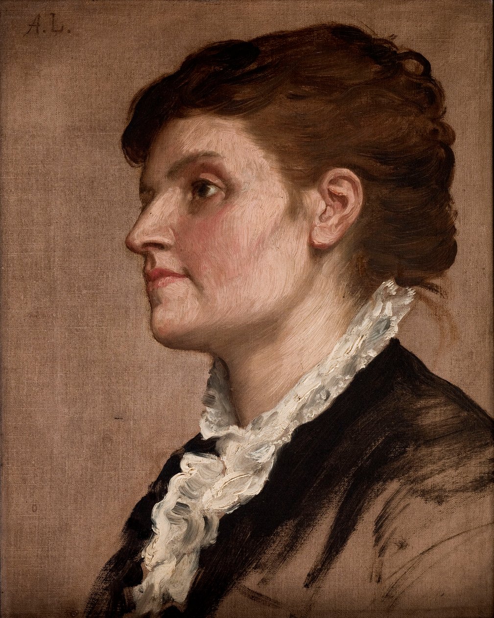Portrait de femme - Alphonse Legros
