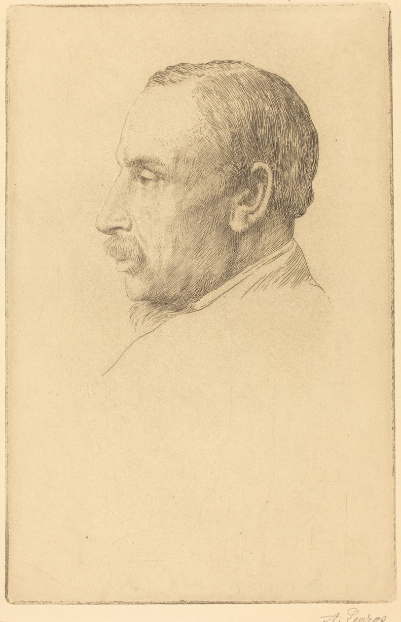 Le professeur W. Cawthorne Unwin - Alphonse Legros