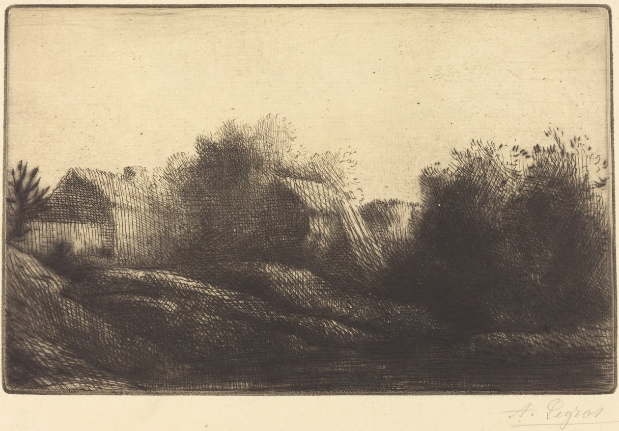 Souvenir de mon village - Alphonse Legros