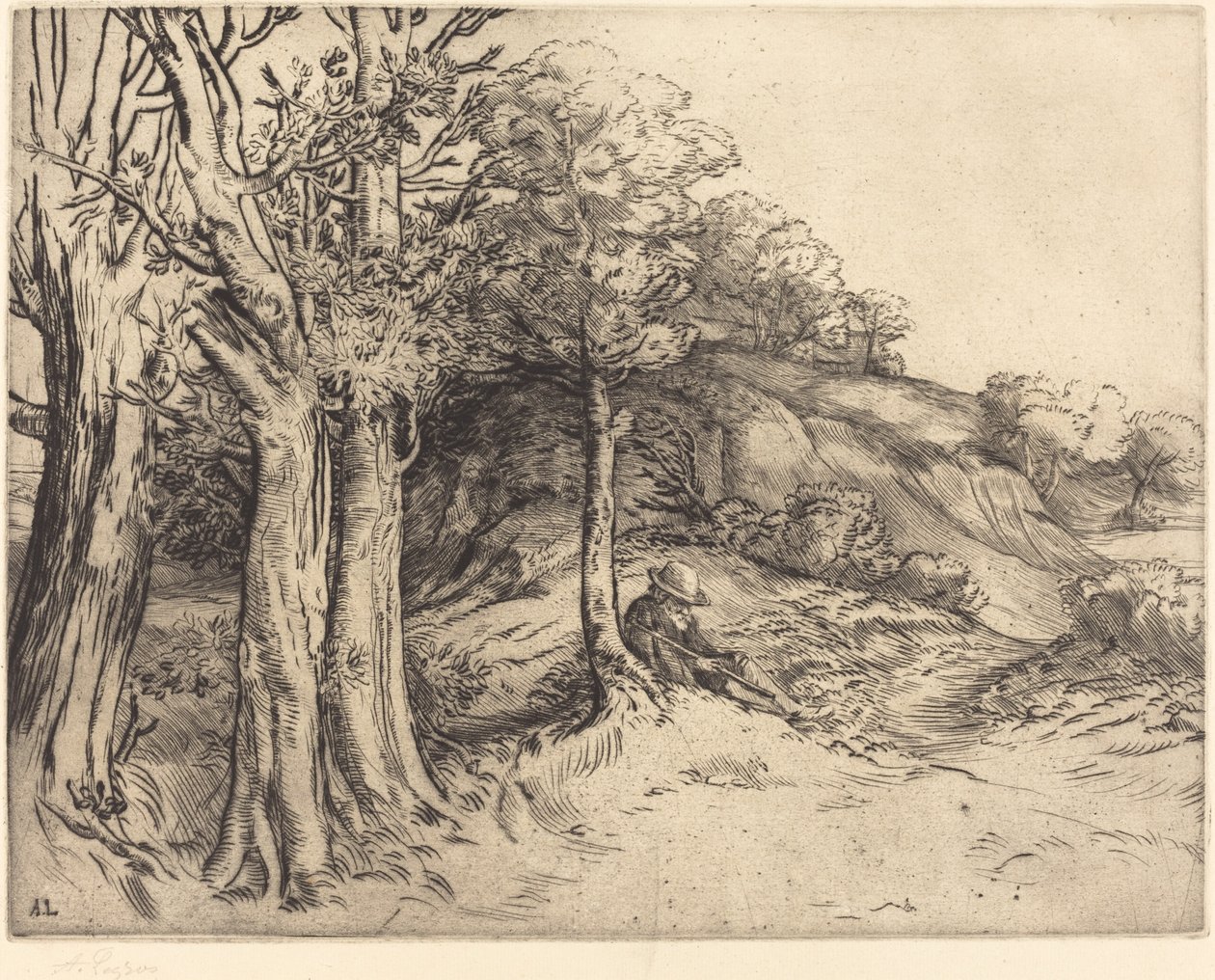 Solitude - Alphonse Legros
