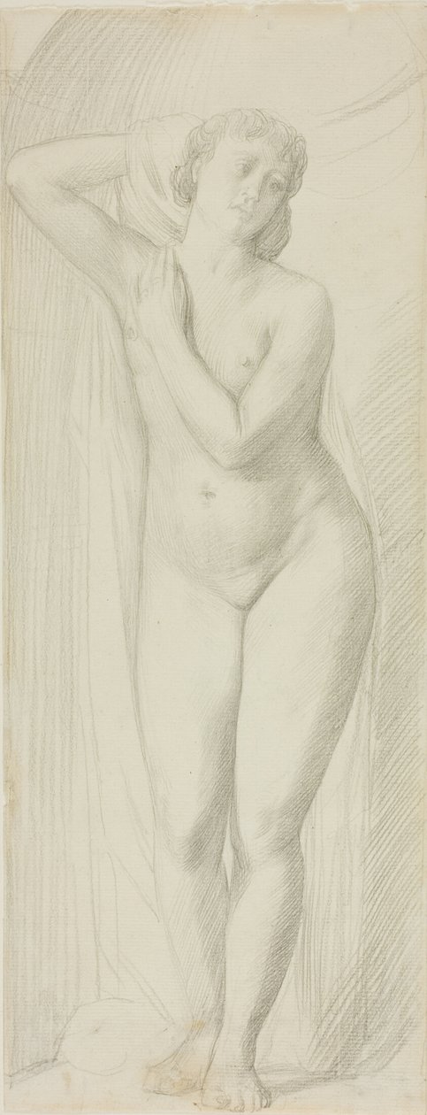 Nu féminin debout - Alphonse Legros