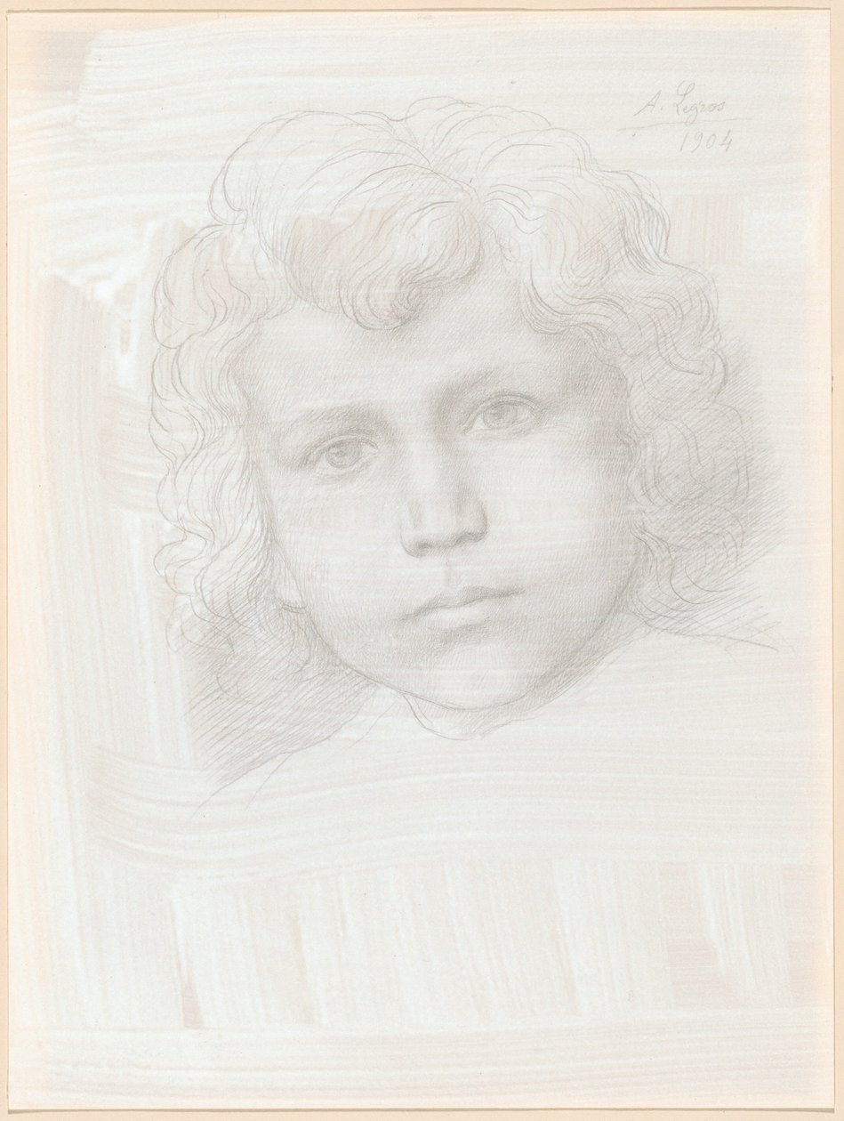 Étude de Cupidon (tête d