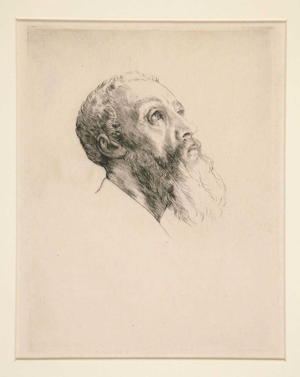 Tête de modèle - Alphonse Legros