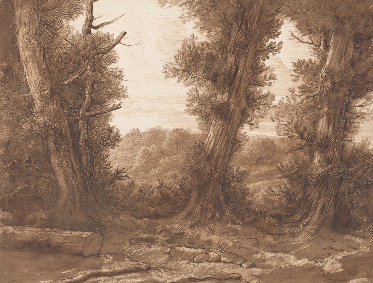 Les Grands Arbres - Alphonse Legros