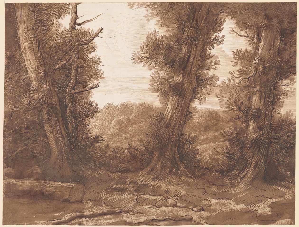 Les Grands Arbres - Alphonse Legros