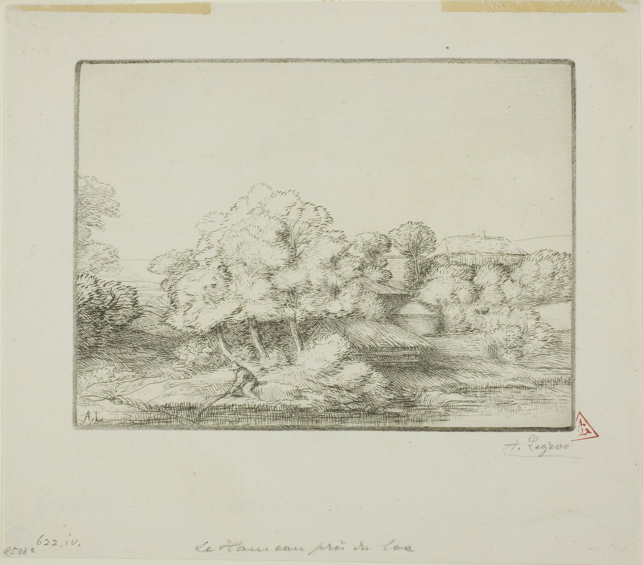 Le Hameau au Bord du Lac - Alphonse Legros