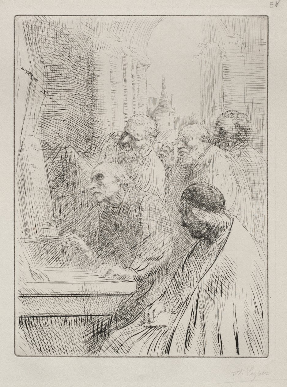 Les moines à l