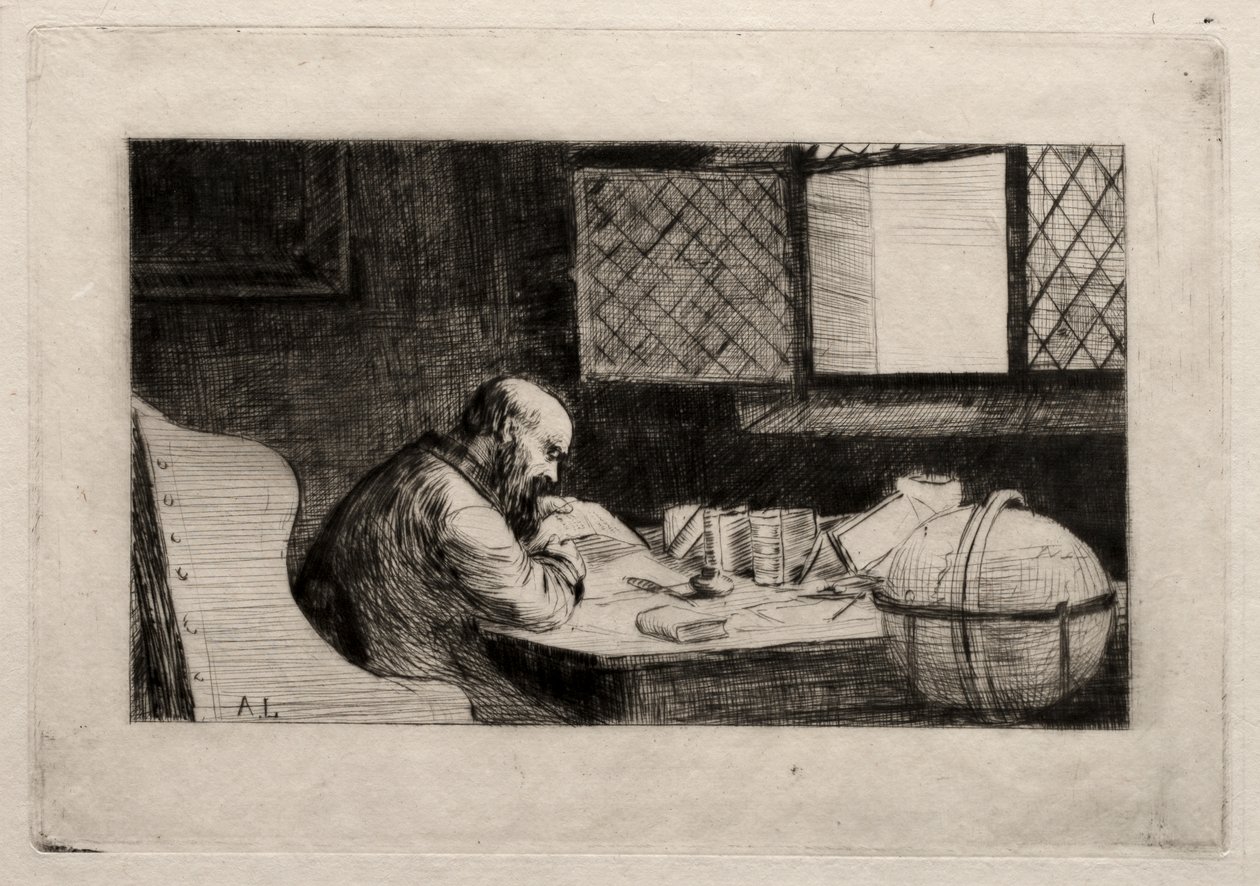 Le philosophe - Alphonse Legros