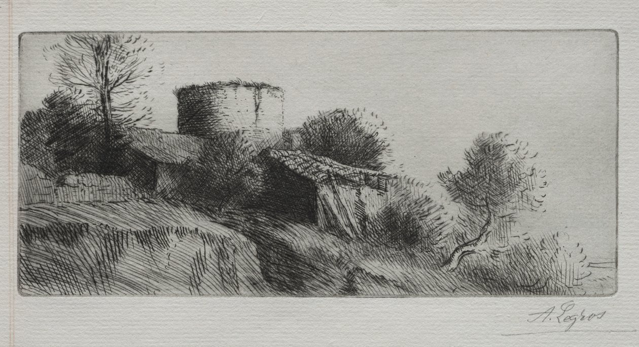 La Tour aux Pigeons - Alphonse Legros