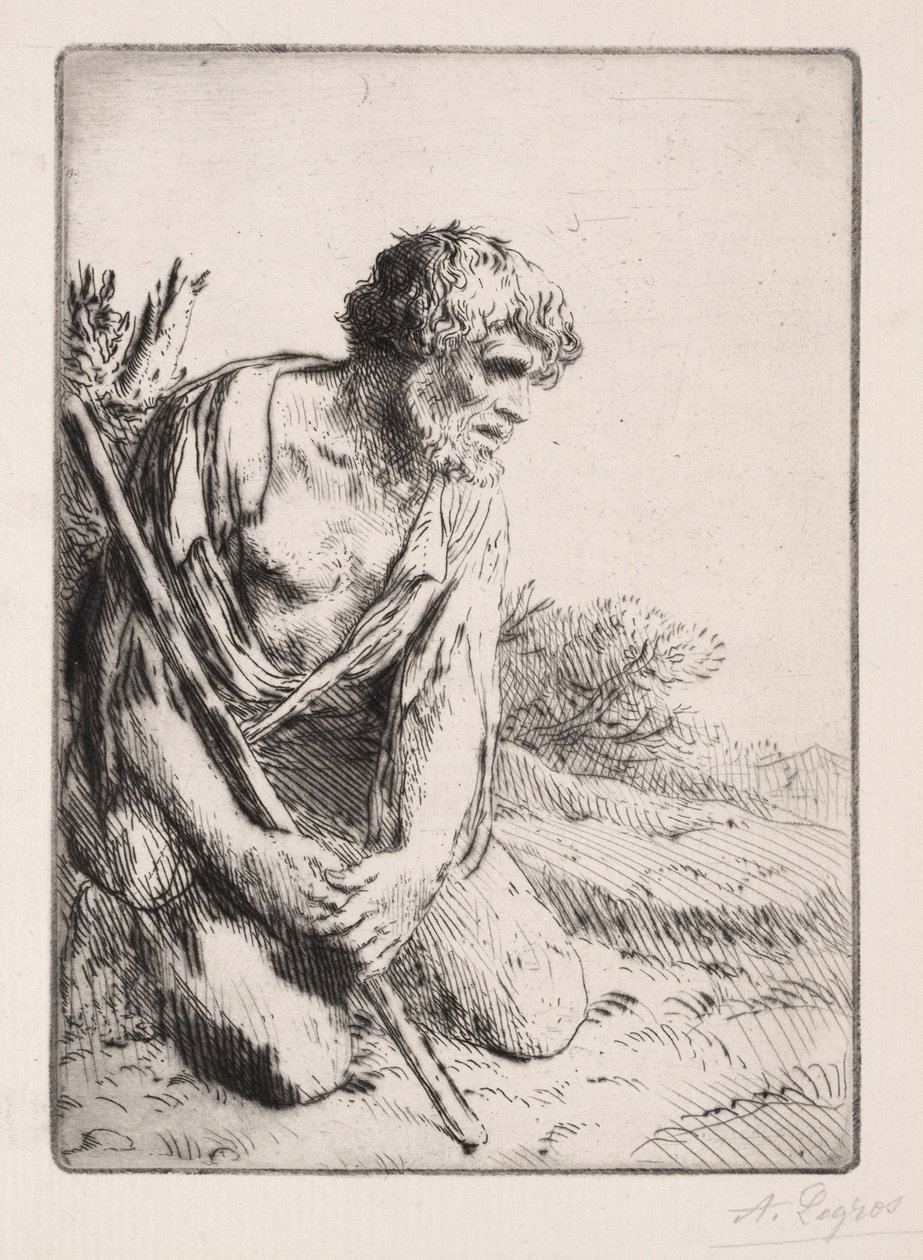 Le Fils Prodigue 3e Planche - Alphonse Legros