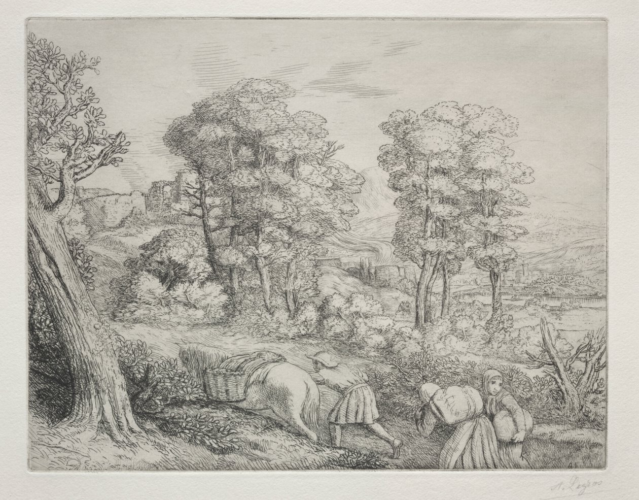 Le Retour à la Ferme - Alphonse Legros