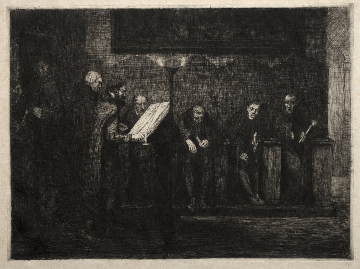 Les chanteurs espagnols - Alphonse Legros