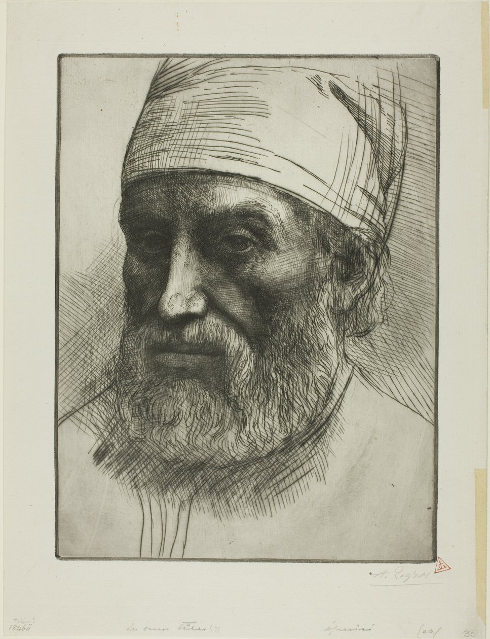 Les deux têtes - Alphonse Legros