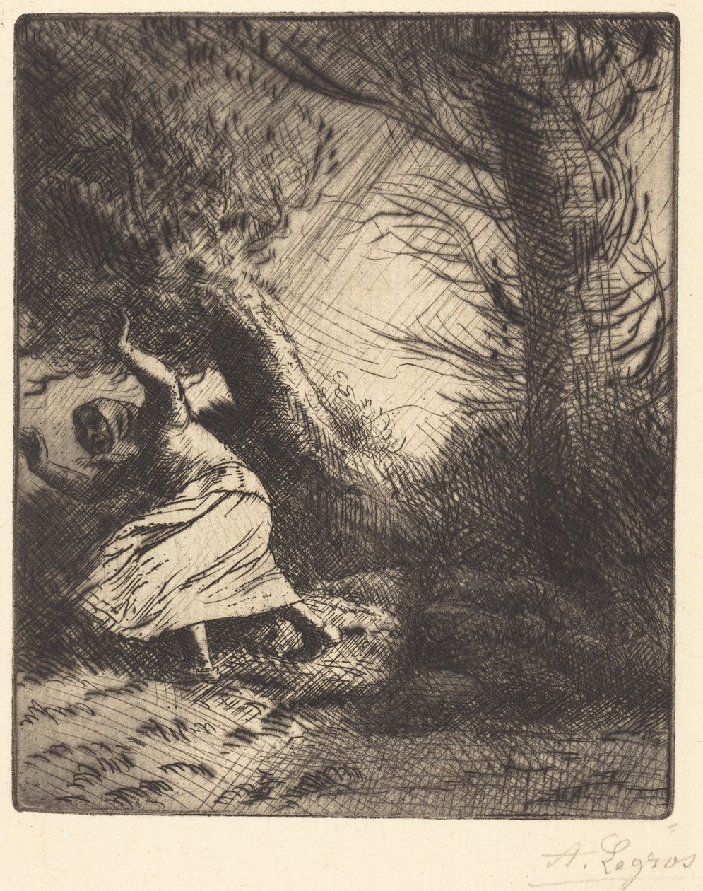 Thunder (Un coup de foudre) - Alphonse Legros