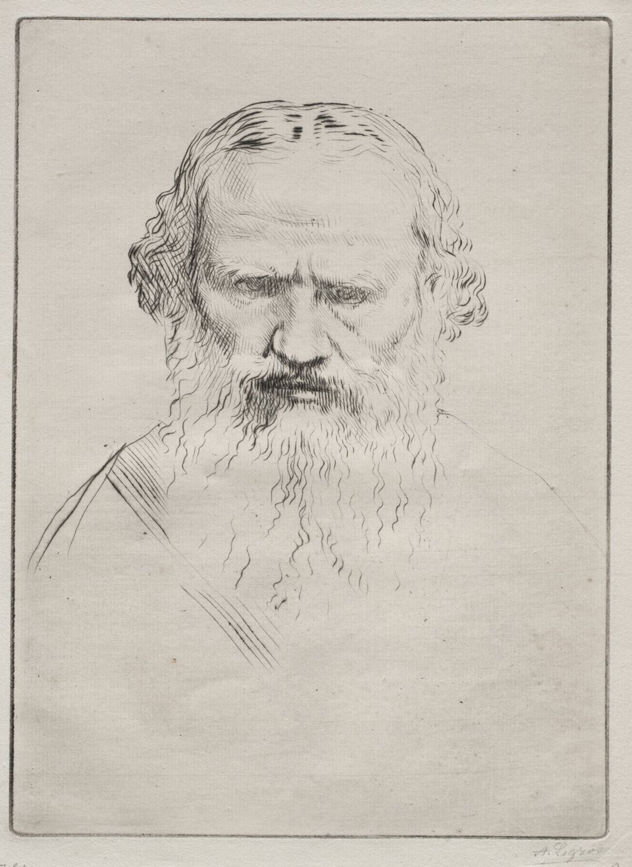 Tolstoï - Alphonse Legros