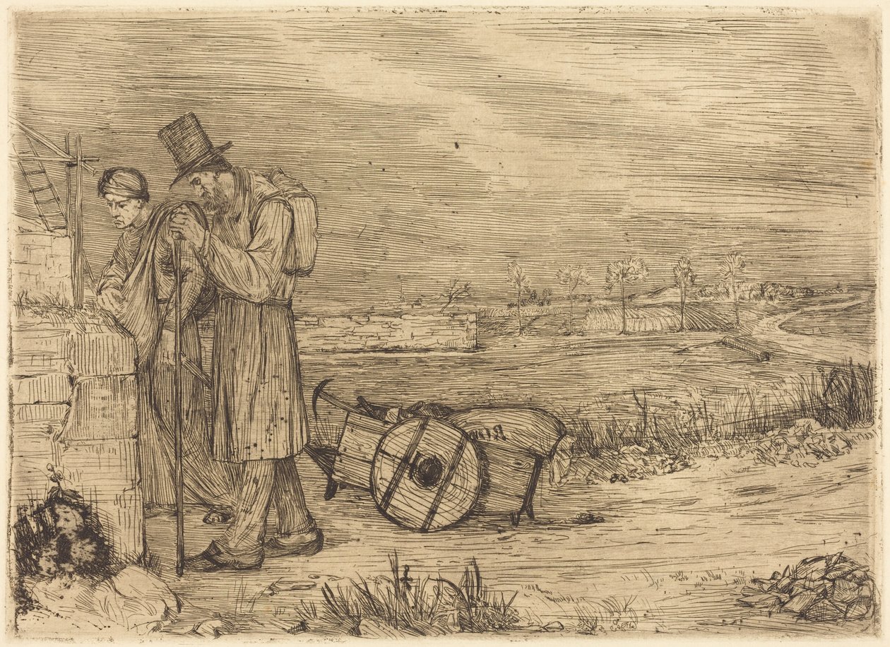 Les vagabonds de Montrouge - Alphonse Legros