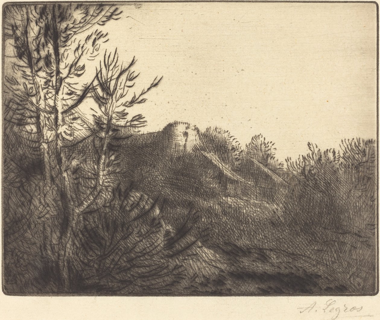La ferme de Valoux - Alphonse Legros