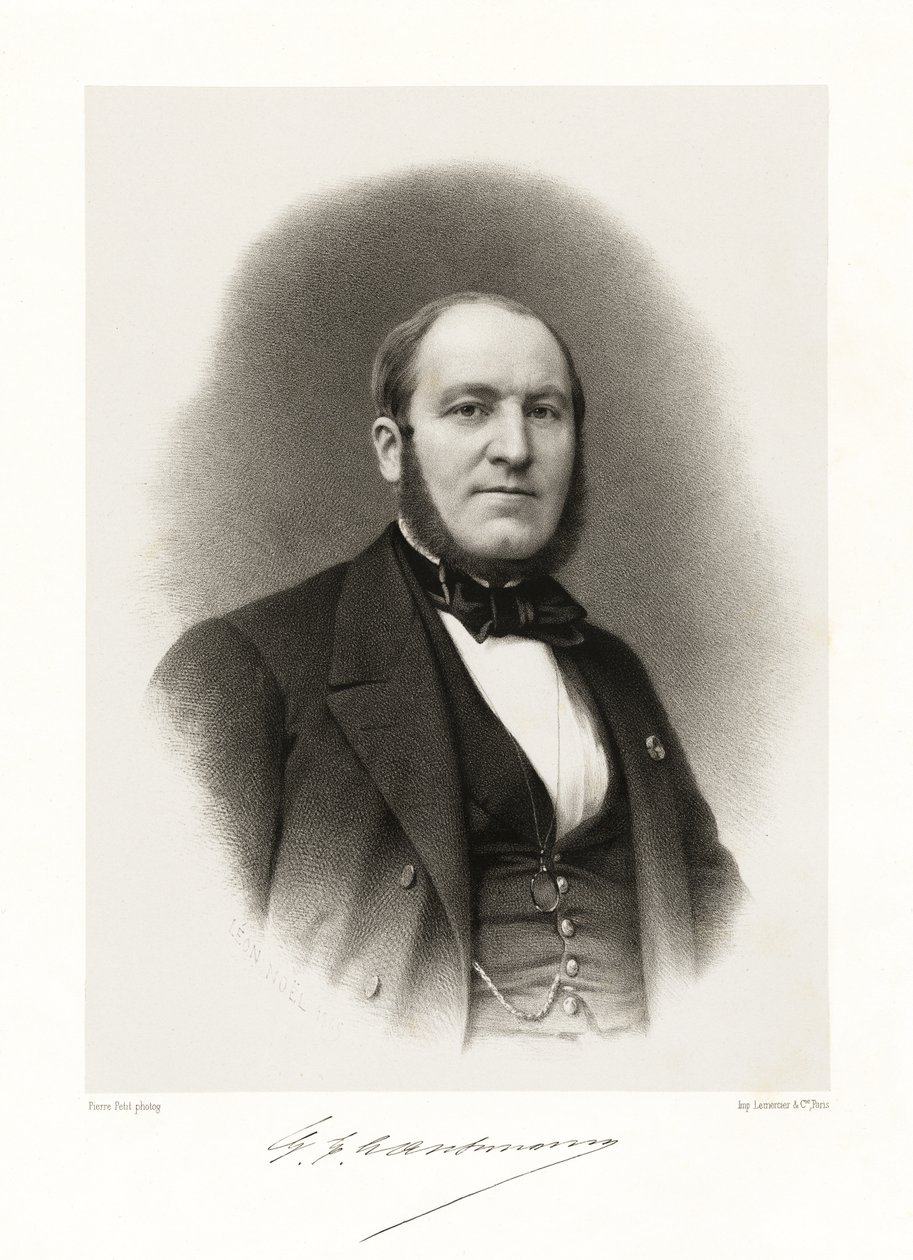 Georges Eugène Haussmann - Alphonse Leon Noel