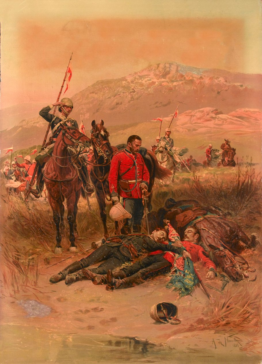 Dernier sommeil des braves, Isandlwana, guerre zouloue - Alphonse Marie de Neuville