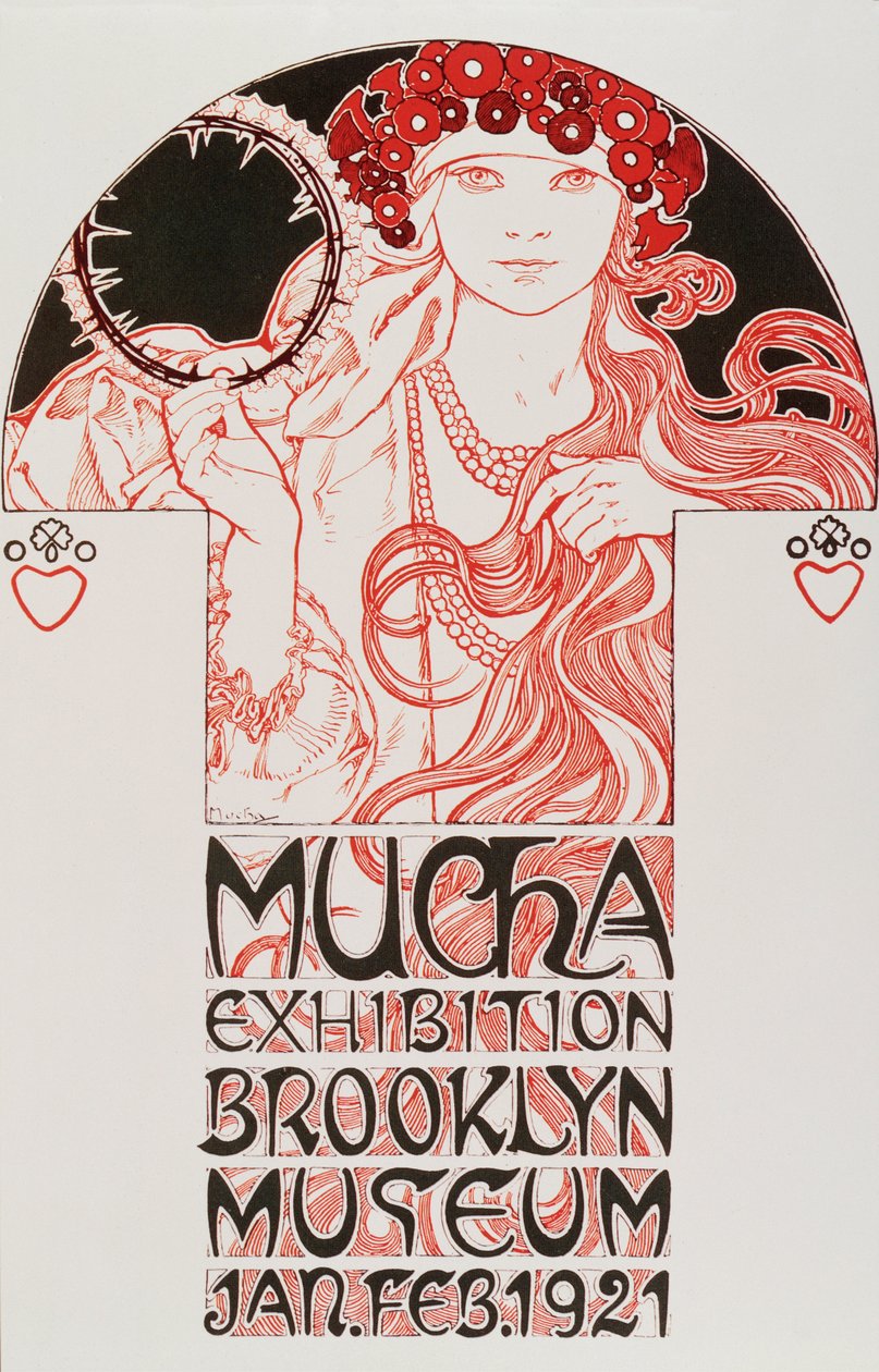Affiche publicitaire par Alphonse Mucha pour l