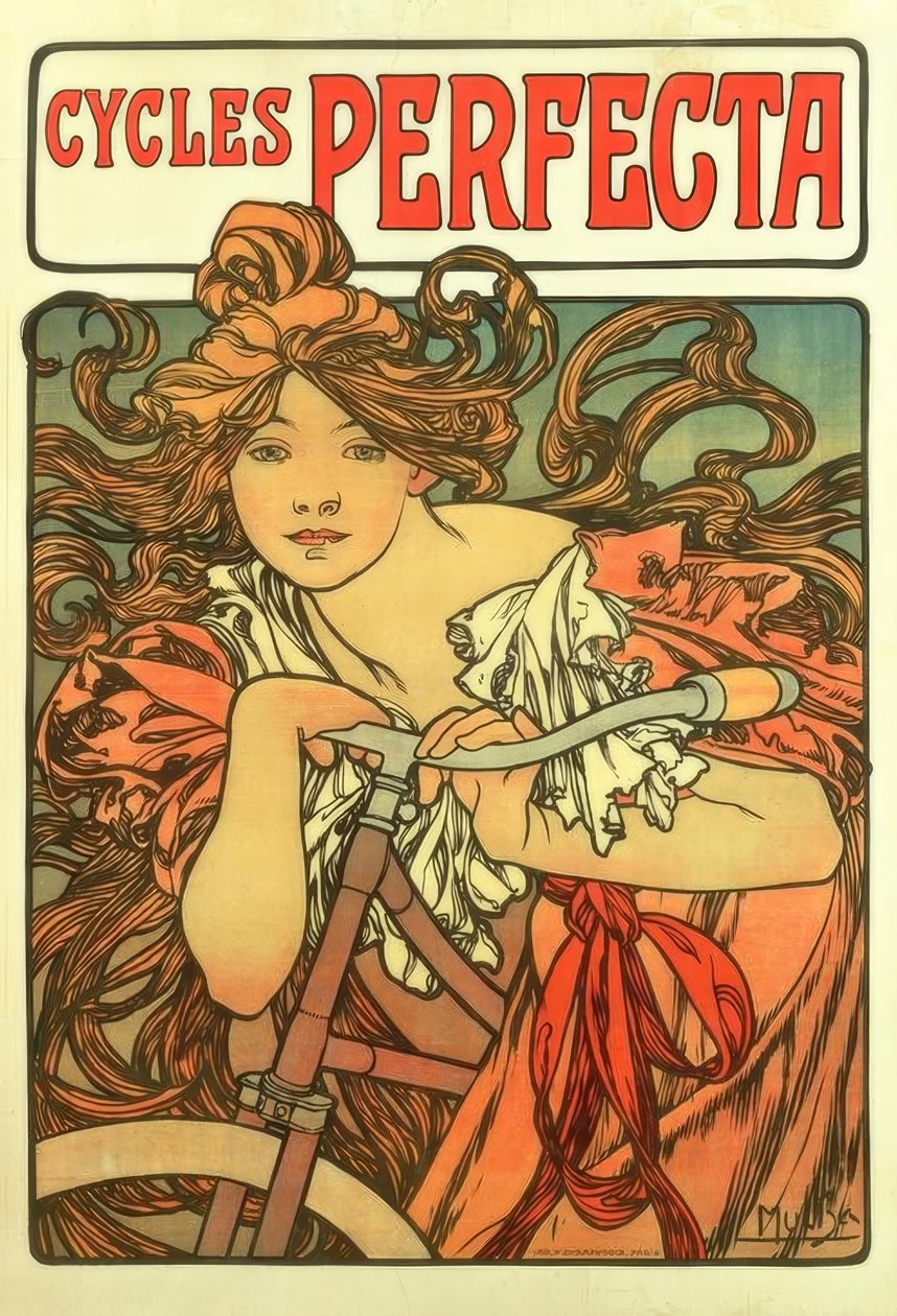 Cycles Perfecta - Alphonse Mucha
