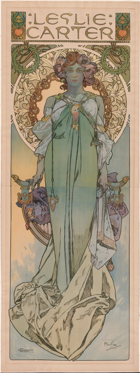 Leslie Carter - Alphonse Mucha