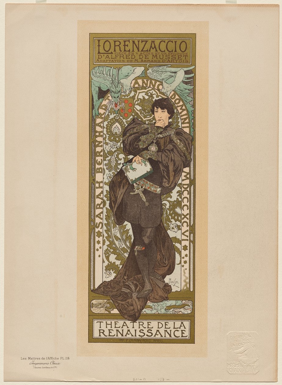 Lorenzaccio - Alphonse Mucha