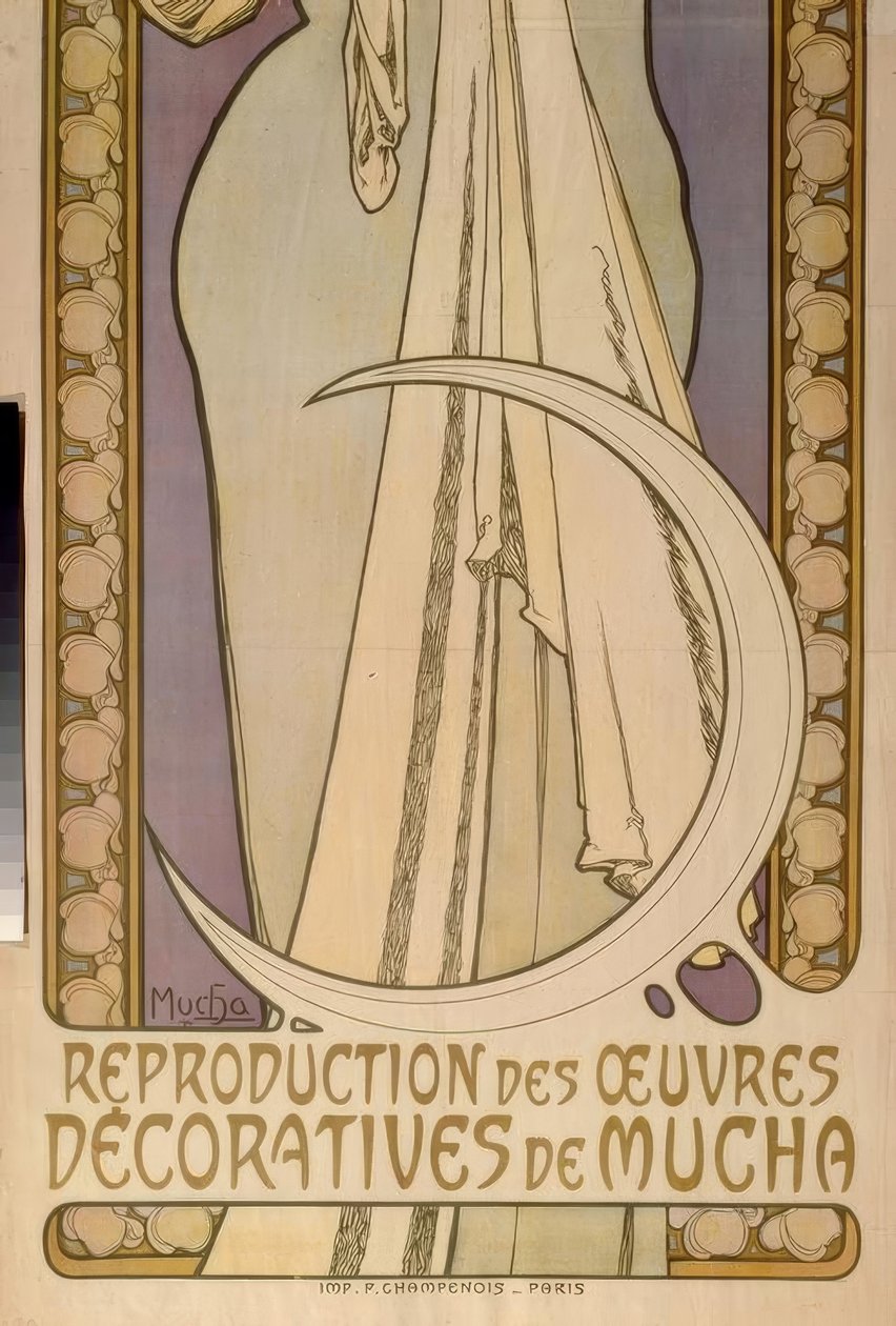 Lygie – Reproduction des œuvres décoratives de Mucha - Alphonse Mucha