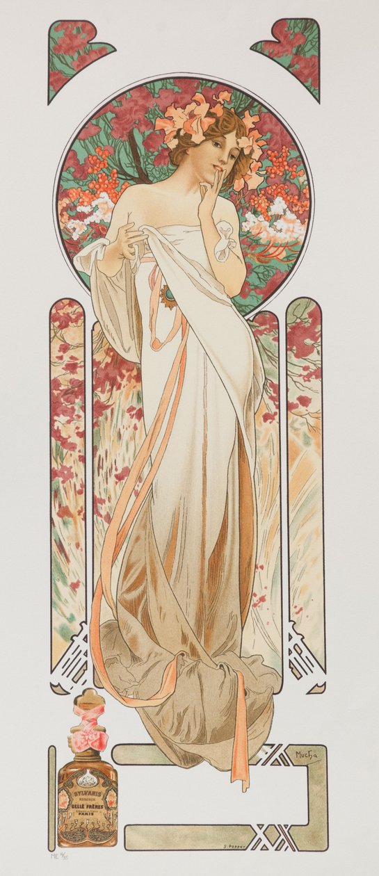 Essence sylvanis, 1899 - Alphonse Mucha