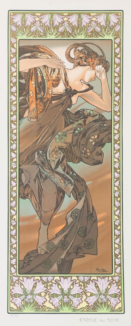 Étoile du soir, 1902 - Alphonse Mucha
