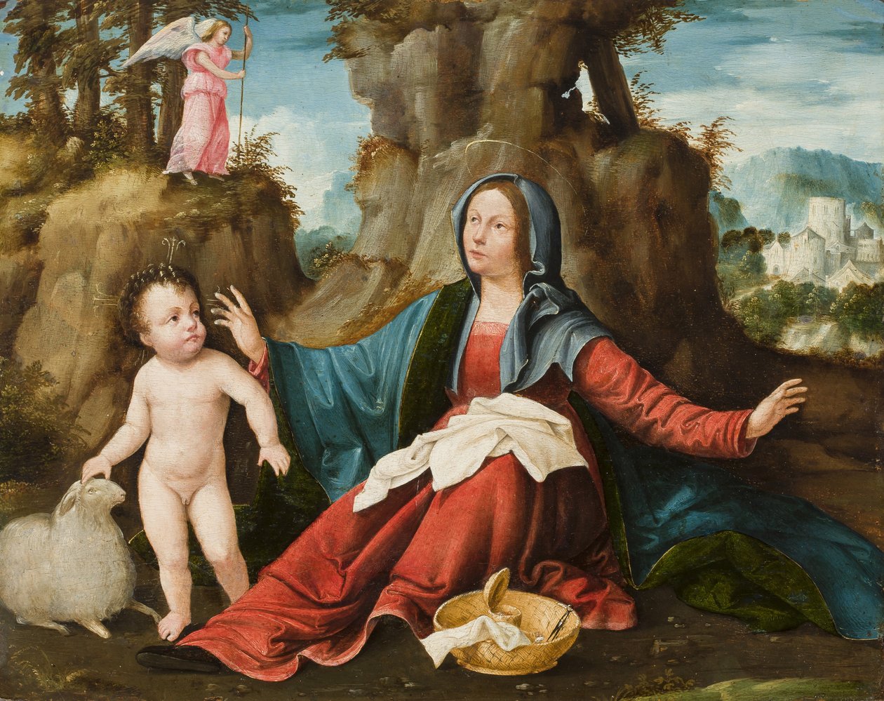 La vision de la Vierge Marie, c.1518-20 - Altobello Melone