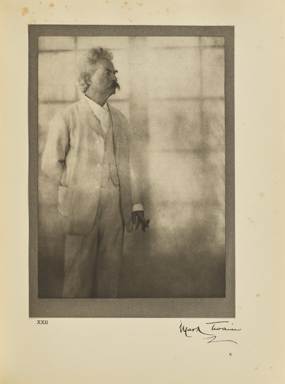Mark Twain (Samuel Langhorne Clemens) - Alvin Langdon Coburn