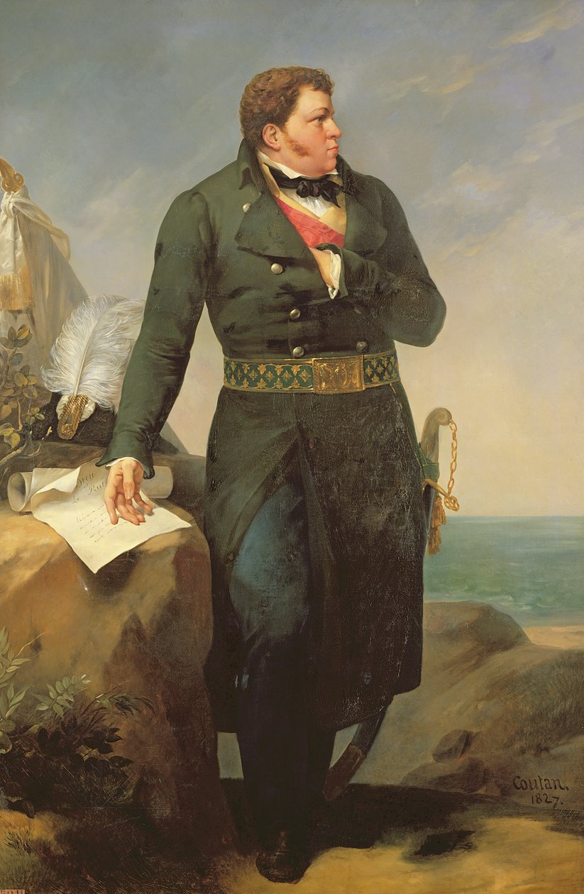Portrait de Georges Cadoudal (1771-1804) 1827 - Amable Paul Coutan
