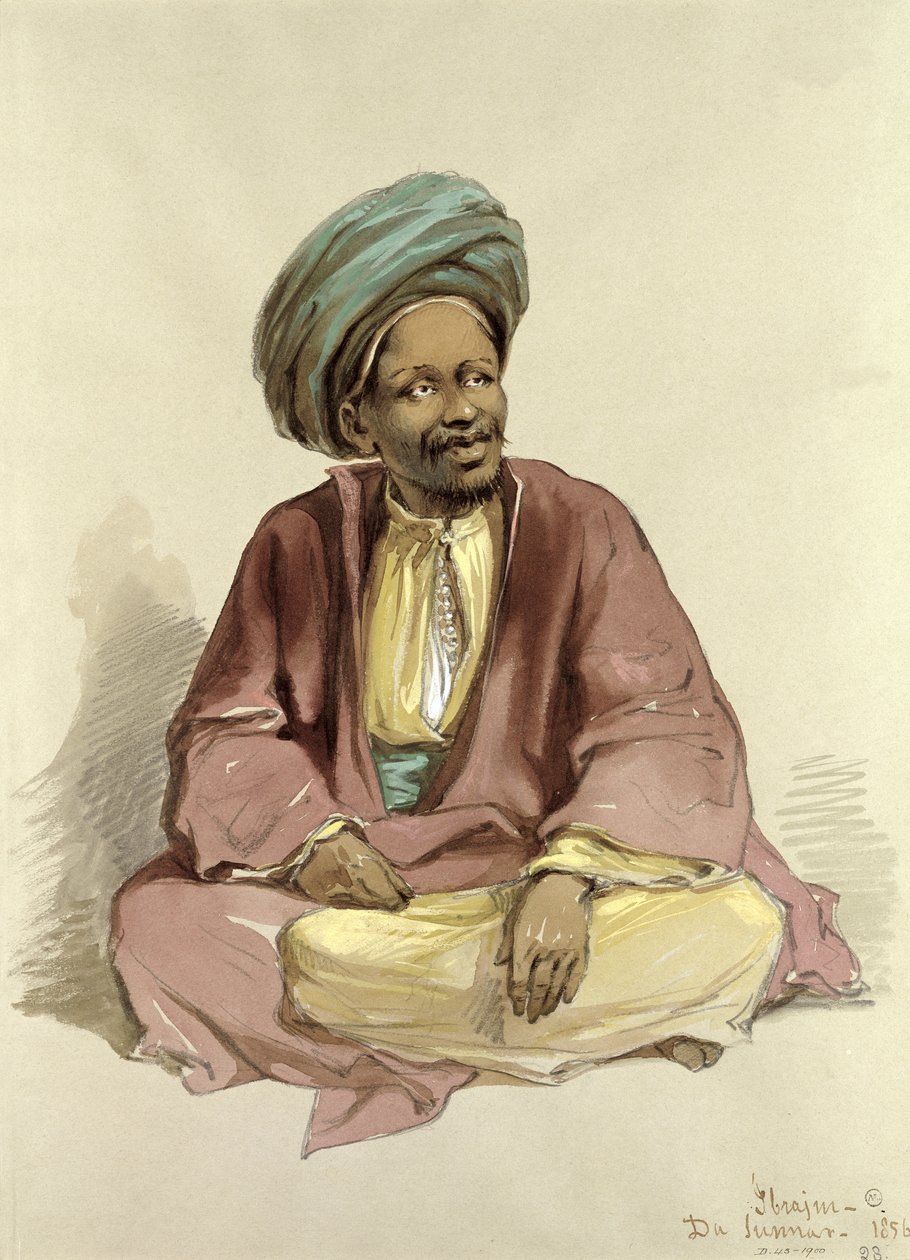 Ibrahim - de Sunnar, 1856 - Amadeo Preziosi