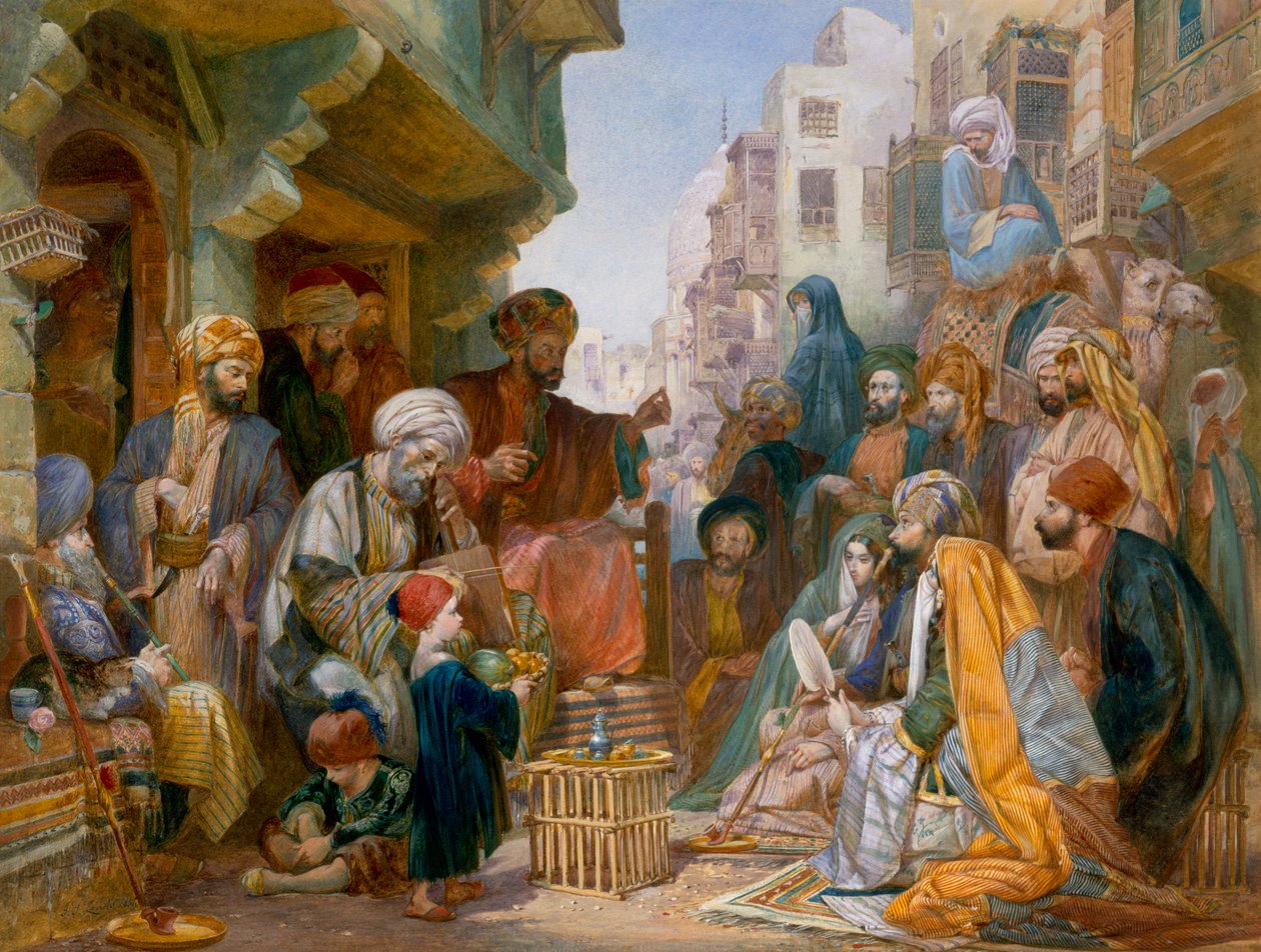 Scène de rue turque - Amadeo Preziosi