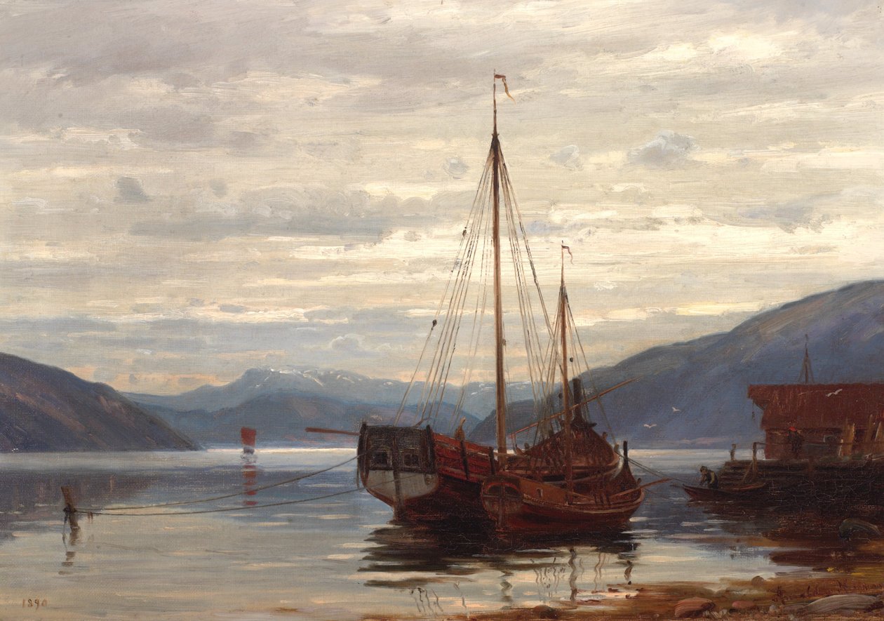 Norvégien  Fête de Balestrand Fête de Balestrand - Amaldus Nielsen