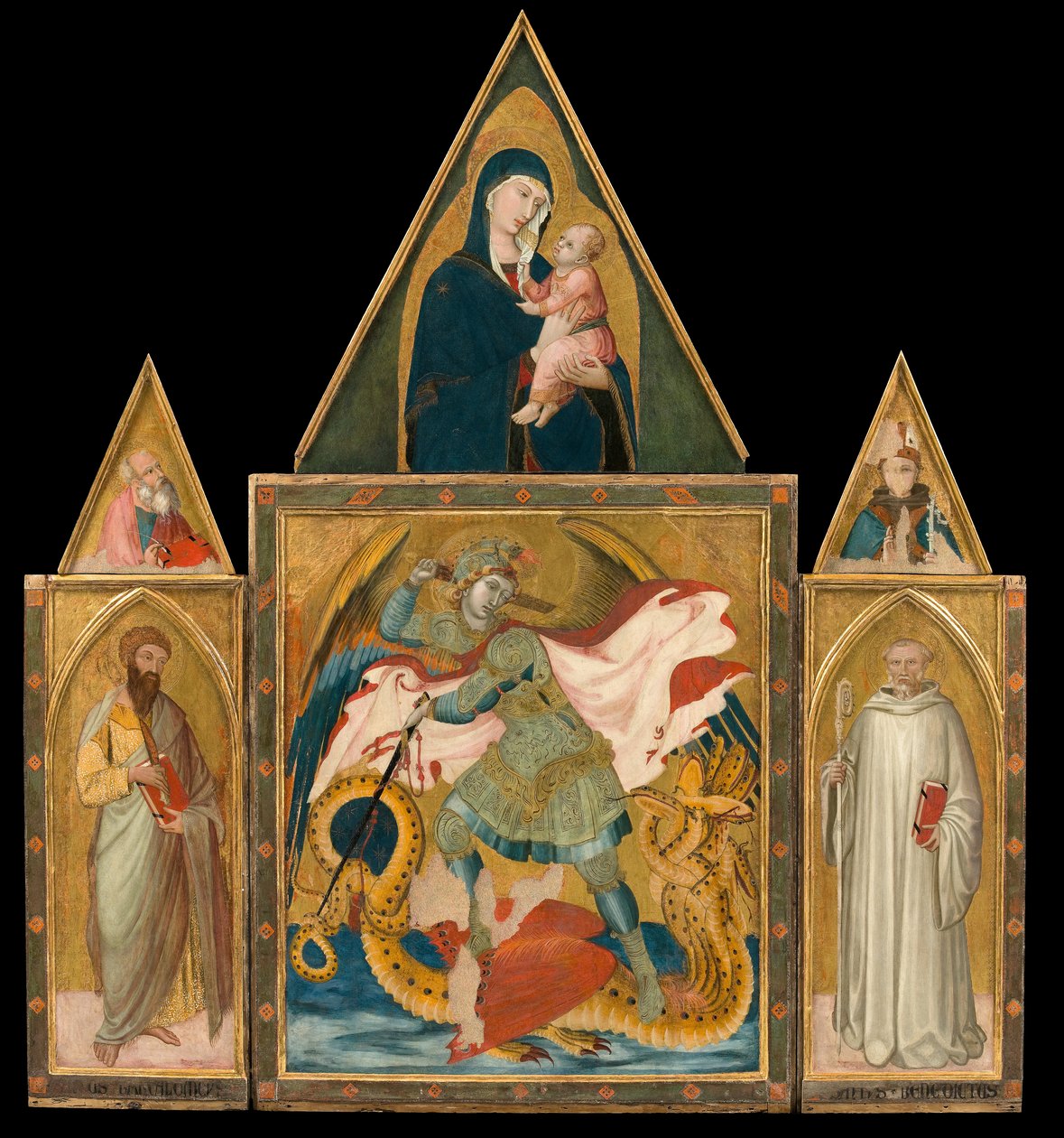 Ambrogio Lorenzetti - Polyptyque de l