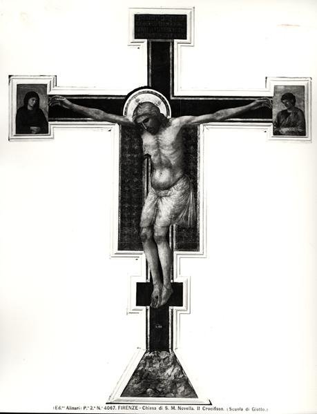 La Crucifixion - Ambrogio Bondone (school of) Giotto