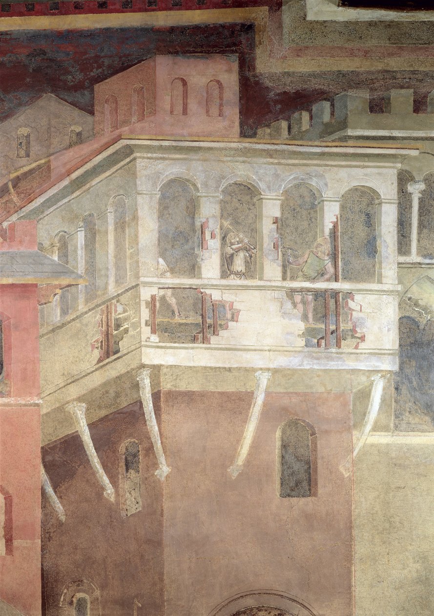 Allégorie du Mauvais Gouvernement (détail) - Ambrogio Lorenzetti