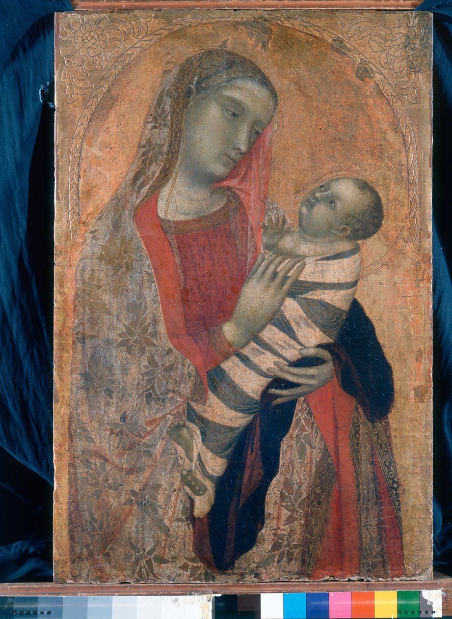 Madone et Enfant, 1320-23 - Ambrogio Lorenzetti