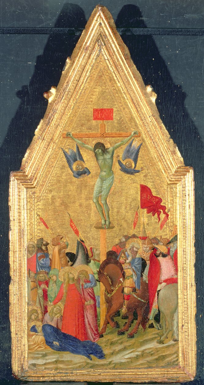 La Crucifixion, c.1348-49 - Ambrogio Lorenzetti